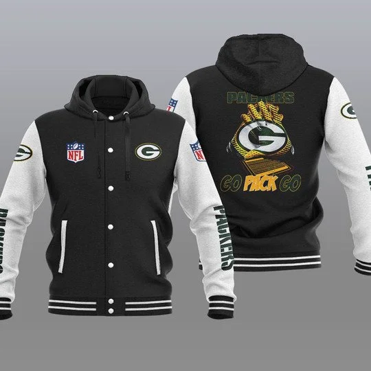 Green Bay Packers Baseball Jacket YK83 - Image 2