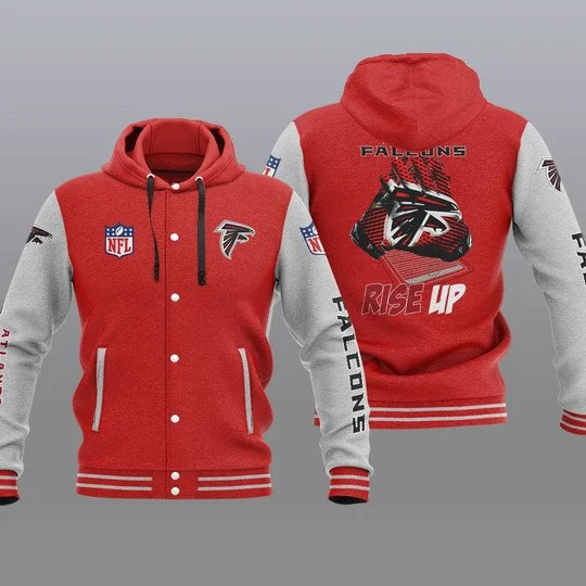 Atlanta Falcons Baseball Jacket NC30 - Image 2