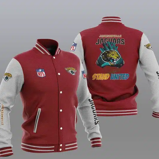 Jacksonville Jaguars Baseball Jacket VW39