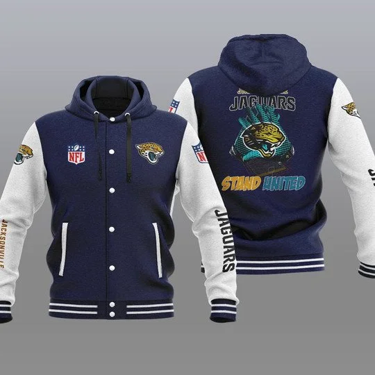 Jacksonville Jaguars Baseball Jacket UM20 - Image 2