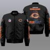 Chicago Bears Bomber Jacket Full Size RW28