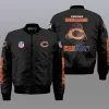 Chicago Bears Bomber Jacket Full Size RW28