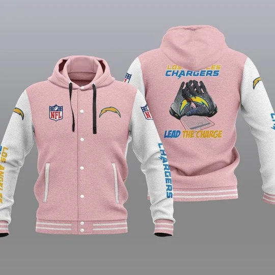 Los Angeles Chargers Baseball Jacket LZ11 - Image 2