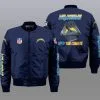 Los Angeles Chargers Bomber Jacket Full Size OD73