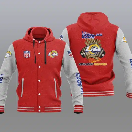 Los Angeles Rams Baseball Jacket XK99 - Image 2