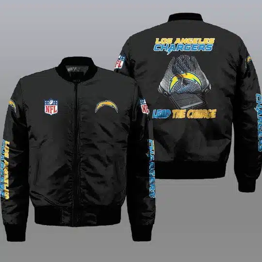 Los Angeles Chargers Bomber Jacket Full Size LB37