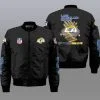 Los Angeles Rams Bomber Jacket Full Size LD73
