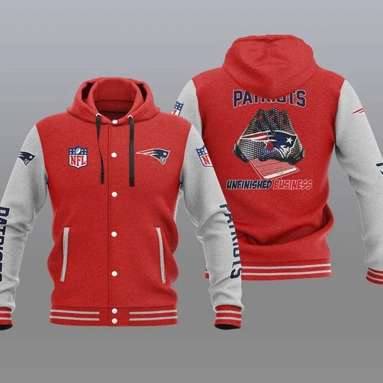 New England Patriots Baseball Jacket NQ31 - Image 2