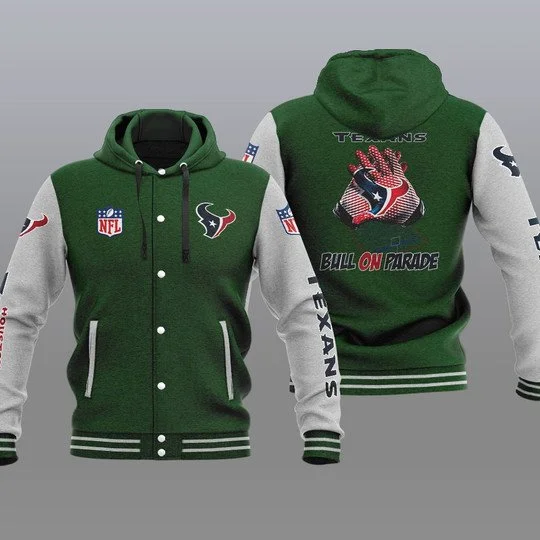 Houston Texans Baseball Jacket BW38 - Image 2