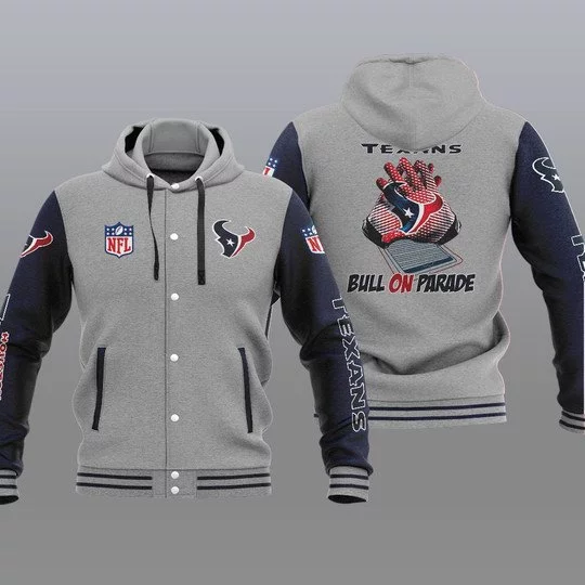 Houston Texans Baseball Jacket BI83 - Image 2