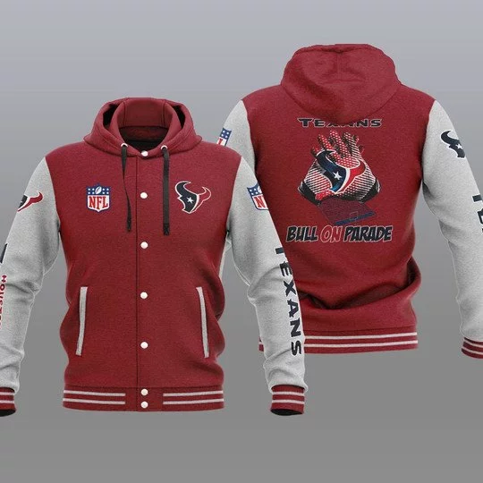 Houston Texans Baseball Jacket SJ29 - Image 2