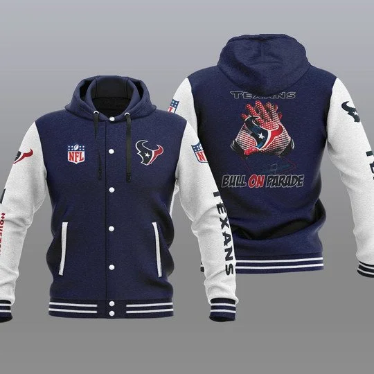 Houston Texans Baseball Jacket OQ47 - Image 2