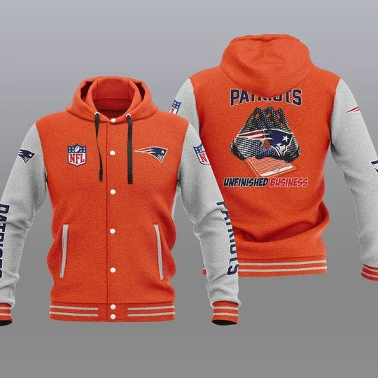 New England Patriots Baseball Jacket TF31 - Image 2