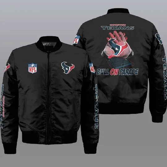 Houston Texans Bomber Jacket Full Size FN48