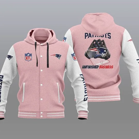 New England Patriots Baseball Jacket PS81 - Image 2