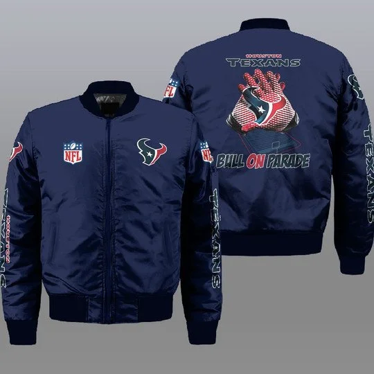 Houston Texans Bomber Jacket Full Size JN28