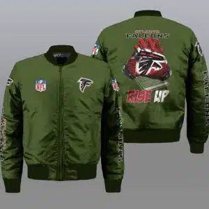Atlanta Falcons Bomber Jacket Full Size HU92