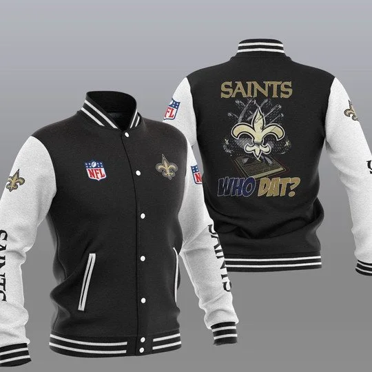 New Orleans Saints Baseball Jacket PN24