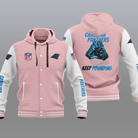 Carolina Panthers Baseball Jacket KX44 - Image 2