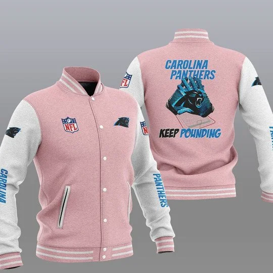 Carolina Panthers Baseball Jacket KX44