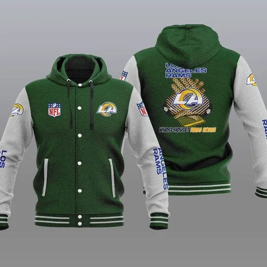 Los Angeles Rams Baseball Jacket JX71 - Image 2