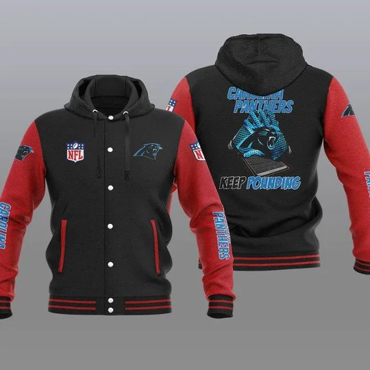 Carolina Panthers Baseball Jacket UV55 - Image 2