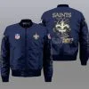 New Orleans Saints Bomber Jacket Full Size BI29