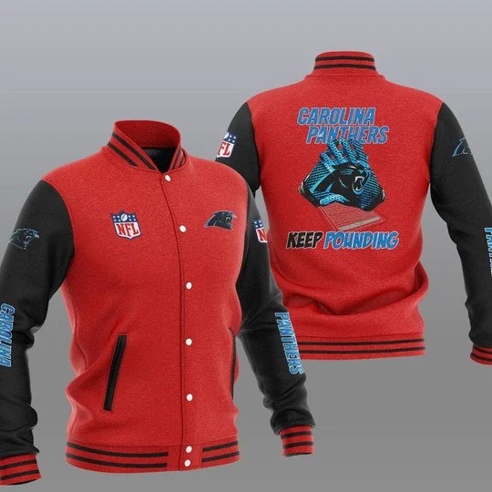 Carolina Panthers Baseball Jacket XD88