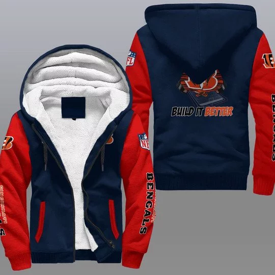 Cincinnati Bengals Fleece Hoodie AK47