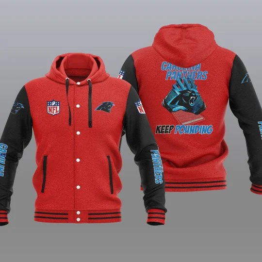 Carolina Panthers Baseball Jacket XD88 - Image 2