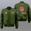 Cincinnati Bengals Bomber Jacket Full Size SJ34