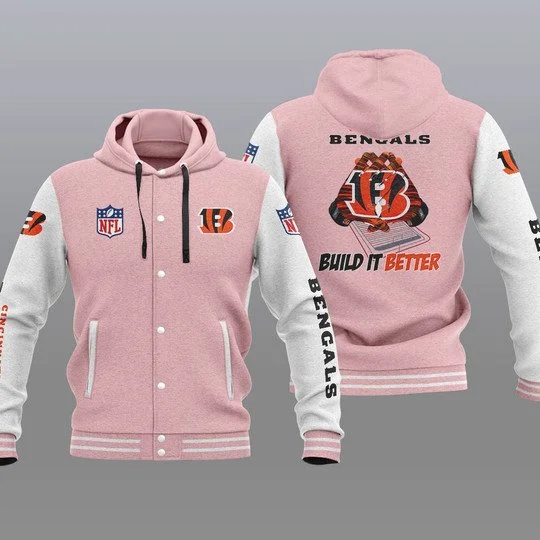 Cincinnati Bengals Baseball Jacket TN77 - Image 2