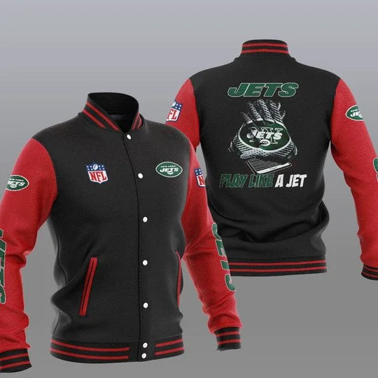 New York Jets Baseball Jacket XP34