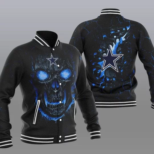 Dallas Cowboys Baseball Jacket ZJ99