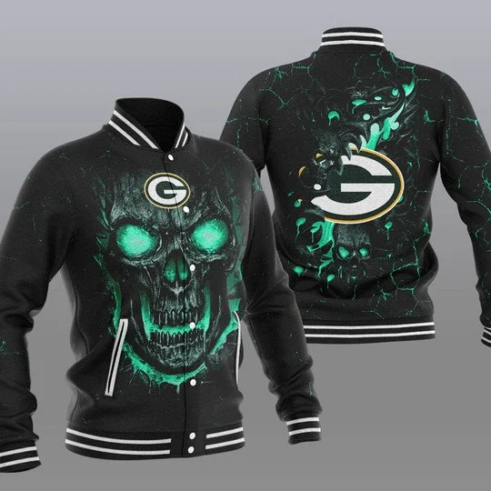 Green Bay Packers Baseball Jacket UV32