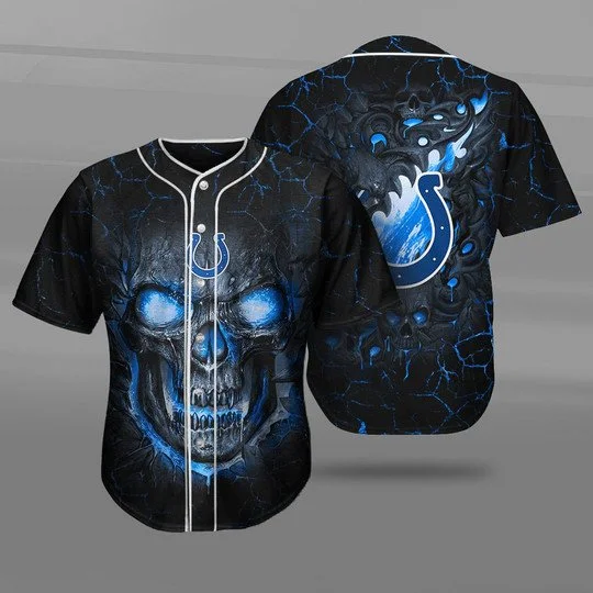 Indianapolis Colts Baseball Jersey IX35