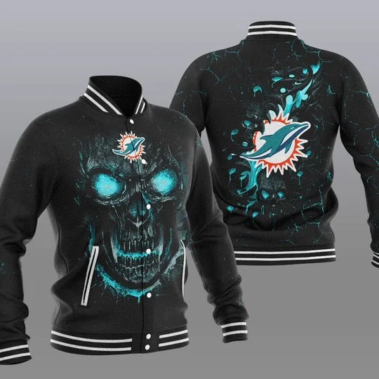 Miami Dolphins Baseball Jacket MB73