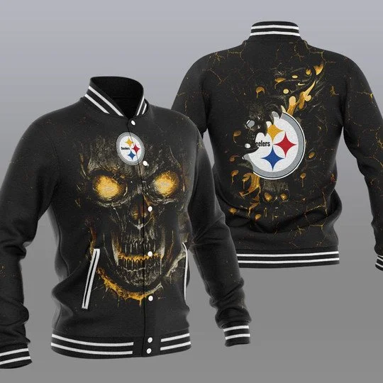 Pittsburgh Steelers Baseball Jacket JC47