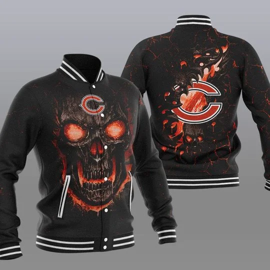 Chicago Bears Baseball Jacket TV79