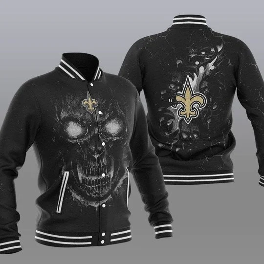 New Orleans Saints Baseball Jacket NV91