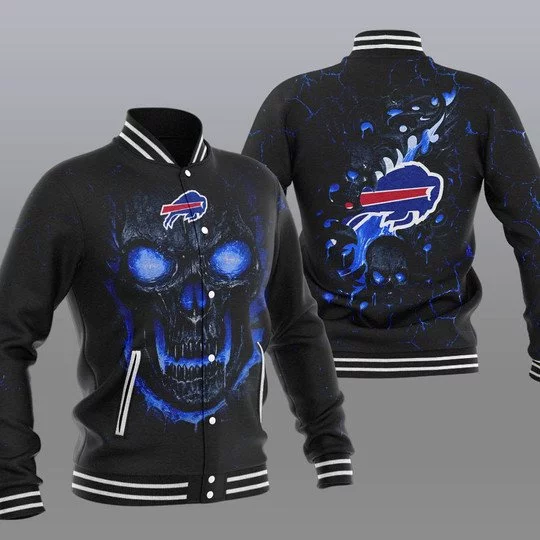 Buffalo Bills Baseball Jacket MW85