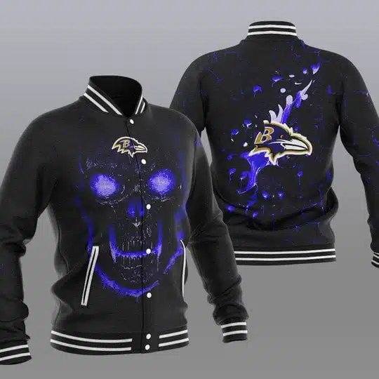 Baltimore Ravens Baseball Jacket UB34