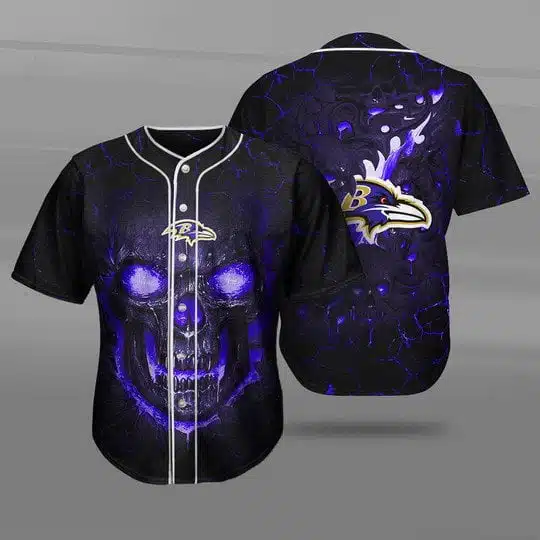 Baltimore Ravens Baseball Jersey TC49