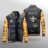 New Orleans Saints Leather Jacket JB09