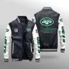 New York Jets Leather Jacket TO00