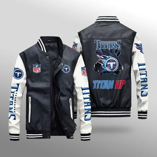 Tennessee Titans Leather Jacket KB22