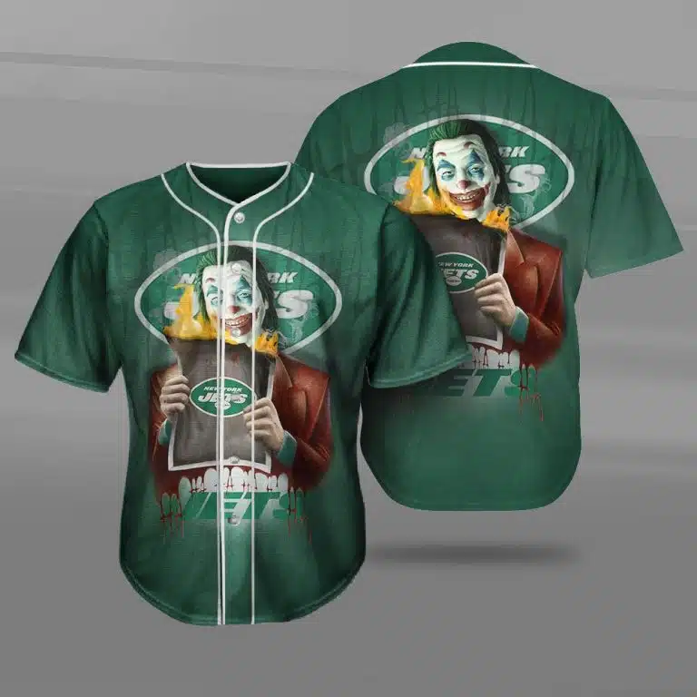 New York Jets Baseball Jersey OF56