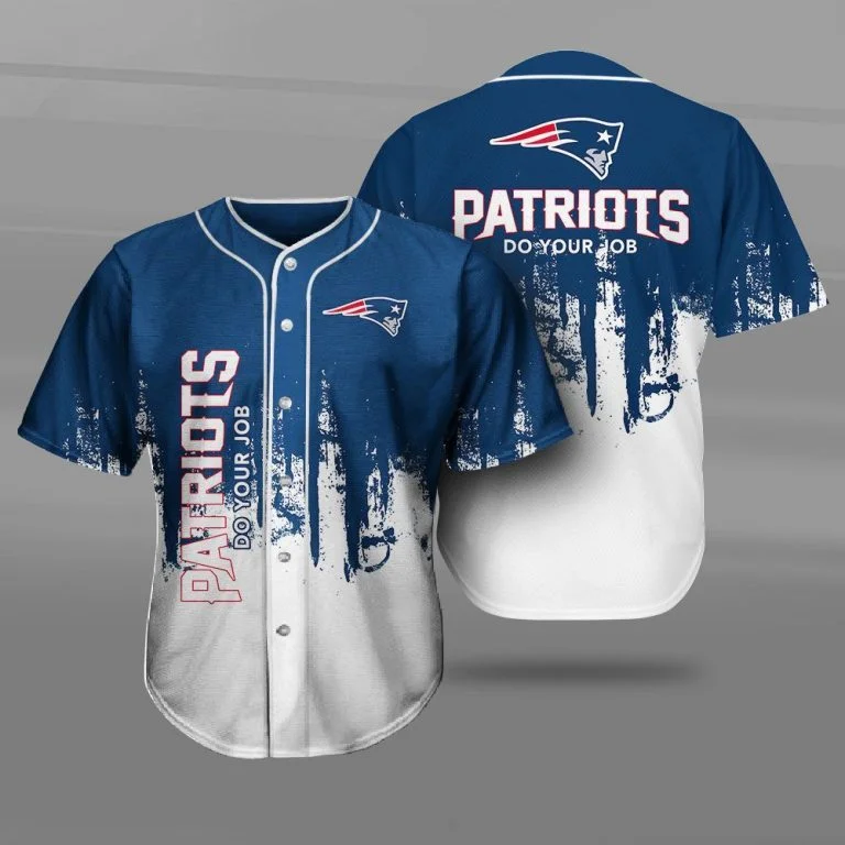 New England Patriots Baseball Jersey GM18