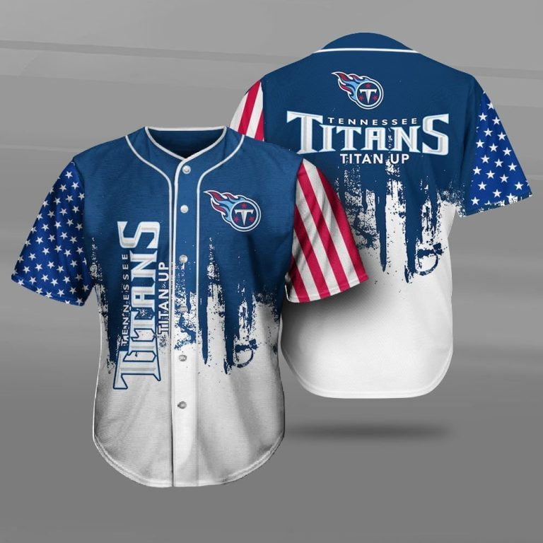 Tennessee Titans Baseball Jersey KB84