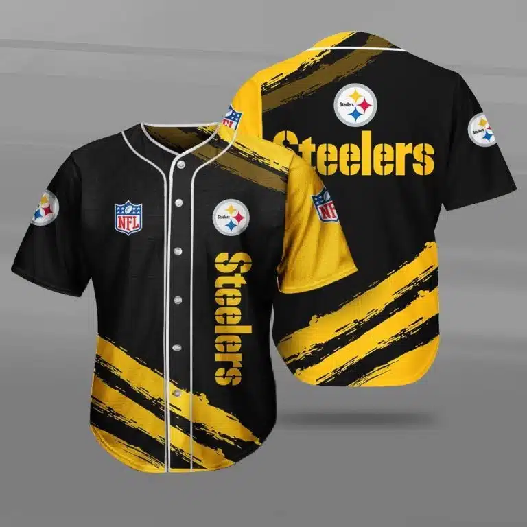 Pittsburgh Steelers Baseball Jersey OK92